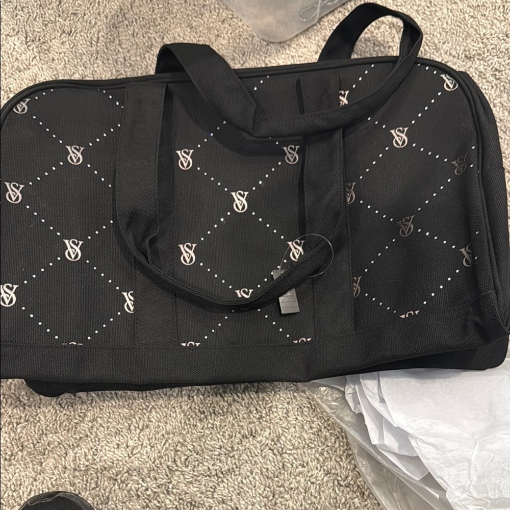 Stylish Black Tote Bag